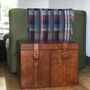 Personalised Leather Storage Trunks Two Colours, thumbnail 3 of 12
