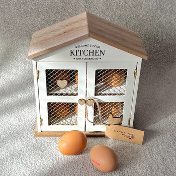 Country Style Kitchen Egg Rack And Egg Cupboard, 5 of 10