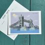 Pack Of Eight London Postcards, thumbnail 9 of 10