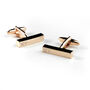 Personalised Bar Cufflinks, thumbnail 9 of 9