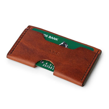 Personalised Men's Leather Card Holder, 3 of 5