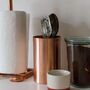 Verdigris Solid Copper Utensil Holder, thumbnail 4 of 5