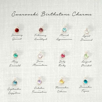 Eternal Ring And Birthstone Personalised Necklace, 8 of 12