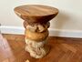 Teak Root Wood Side Coffee Lamp Table Handmade, thumbnail 1 of 8