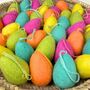 Fair Trade Eco Felt Easter Egg Hanging Decoration, thumbnail 11 of 12