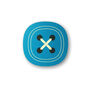 Button Design Wooden Fridge Magnet, thumbnail 3 of 6