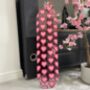 Retro Heart Pattern Clear Acrylic Skateboard Deck, thumbnail 5 of 6