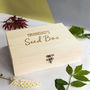 Personalised Seed Box With Six Compartments, thumbnail 3 of 4