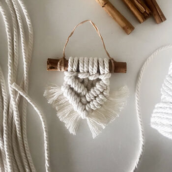 Macrame Hanging Decoration Craft Kit, 2 of 6