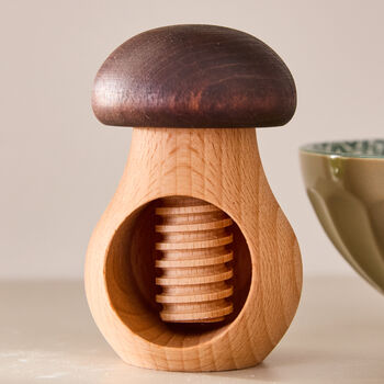 Wooden Mushroom Nutcracker, 3 of 5