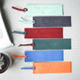 Personalised Italian Leather Bookmark, thumbnail 2 of 10