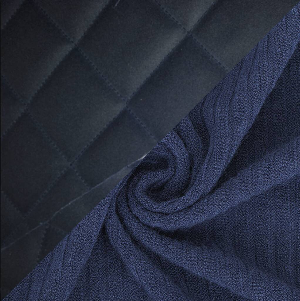 Waxed Cotton Quilted Snood Made To Measure Dog Jacket By Grumble