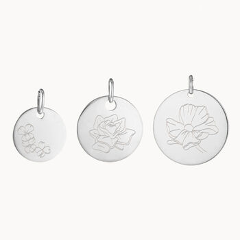 Personalised Birth Flower Charm, 7 of 9