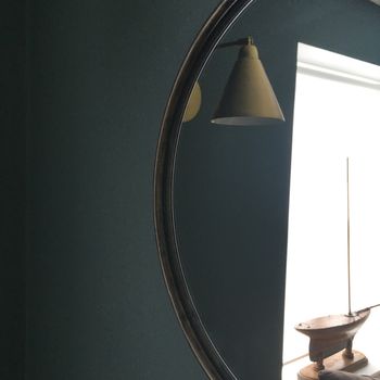 Round Dark Bronze Mirror, 4 of 4