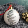 Red Squirrel Bone China Christmas Bauble, thumbnail 8 of 11