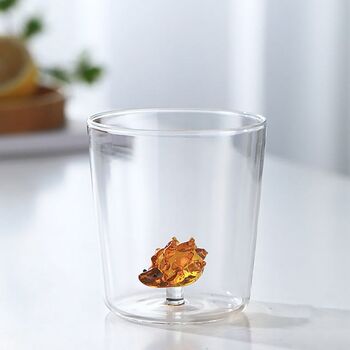 Cute 3D Animal Drinking Glass, 6 of 8