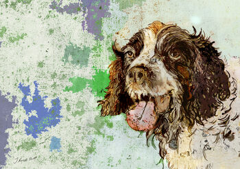 Bespoke Dog Portrait, 3 of 6