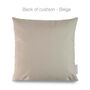 Cube Yellow Water Resistant Garden Outdoors Cushion, thumbnail 4 of 7