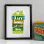 Personalised Home Print, thumbnail 3 of 8