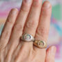 Rainbow Ring Handmade Silver And Gems, thumbnail 12 of 12