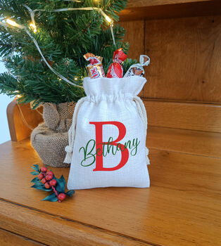 Personalised Christmas Small Gift Bag, 3 of 8
