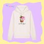 Organic Cotton Slogan Hoodie For Iced Coffee Lover, thumbnail 4 of 4