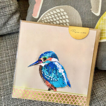 Kingfisher Card, 2 of 3