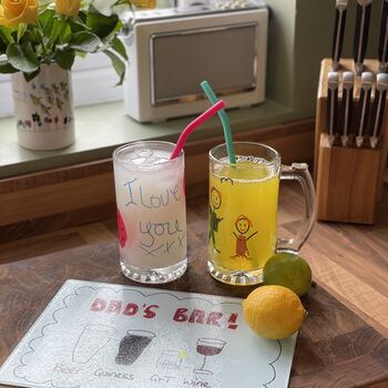 Personalised Glasses With Childs Drawing, 9 of 9
