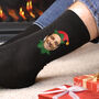 Funny Christmas Gifts For Him Face Socks Personalised, thumbnail 3 of 4