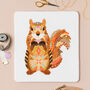 Mandala Squirrel Cross Stitch Kit, thumbnail 2 of 5