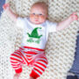 Personalised Elf Christmas Kids Pyjamas, thumbnail 6 of 12
