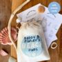 Personalised Daddy And Me Beach Finds Kit With Bag And Scavenger Hunt, thumbnail 1 of 6