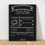 Personalised First Day Of School Chalkboard School Font, thumbnail 6 of 6