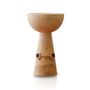 Handmade Travertine Bowl On Pedestal, thumbnail 2 of 2