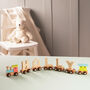 Personalised Colourful Christening Name Train, thumbnail 7 of 12
