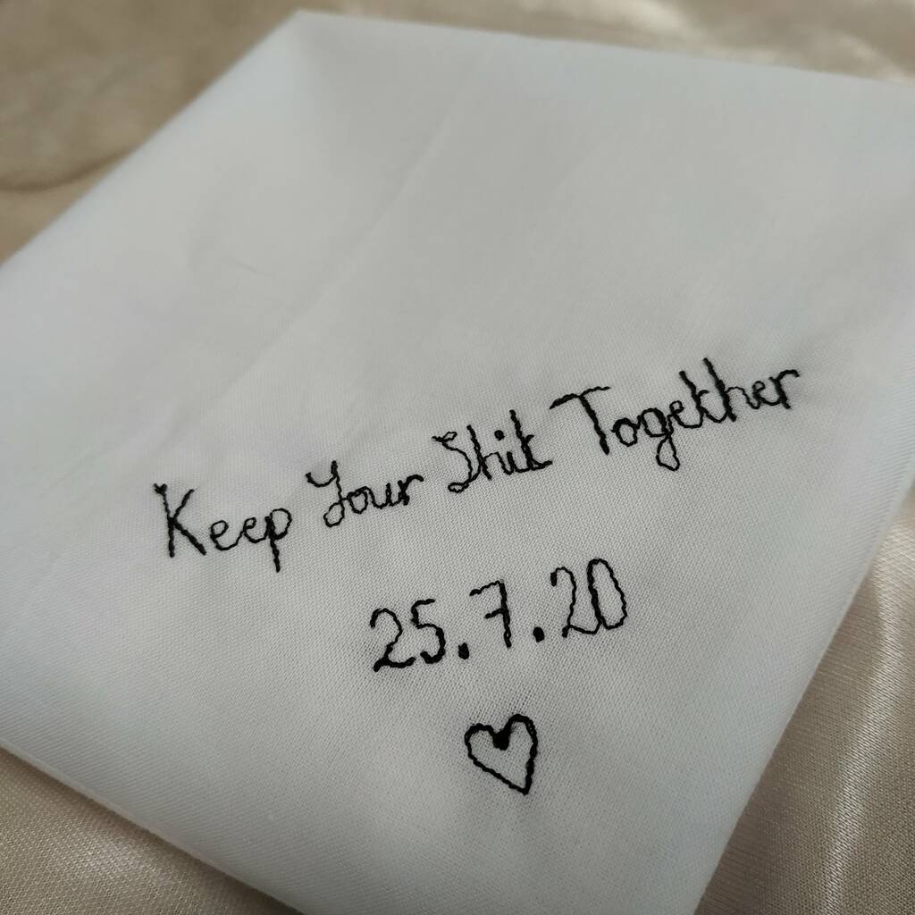 Keep Your Shit Together Handkerchief, 1 of 4