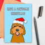 Large Size Pawsome Christmas Card, thumbnail 1 of 2