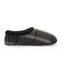 Ken Mixed Grey Herringbone Mens Slippers/Indoor Shoes, thumbnail 4 of 8