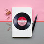 'You Rock' Personalised Vinyl Record Notebook, thumbnail 8 of 8