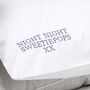 Personalised Embroidered Nickname Pillowcase, thumbnail 2 of 2