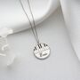 Personalised Piano Necklace With Name, thumbnail 7 of 10