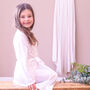 Personalised Tropical Wedding Women's Dressing Gown, thumbnail 3 of 6