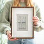 Personalised Graduation Gift Print Totem Style, thumbnail 2 of 8