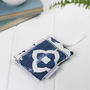 Marisol Lavender Bag, Blue Tiling Pattern Design, thumbnail 1 of 3