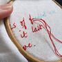 Personalised Father Of The Bride Handkerchief With Handwritten Message, thumbnail 7 of 8