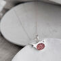 Memorial Ashes Silver Robin Necklace, thumbnail 3 of 8