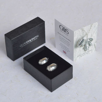 Acorn Cufflinks English Pewter Gifts For Men, 3 of 7