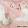Personalised Pink Sherpa Baby Blanket, thumbnail 3 of 10