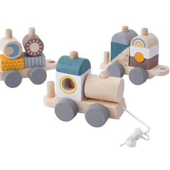 Little Tribe Wooden Stacking Train | Age One+, 8 of 10