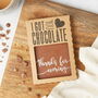 'Thanks For Coming' Chocolate Bar, thumbnail 3 of 6